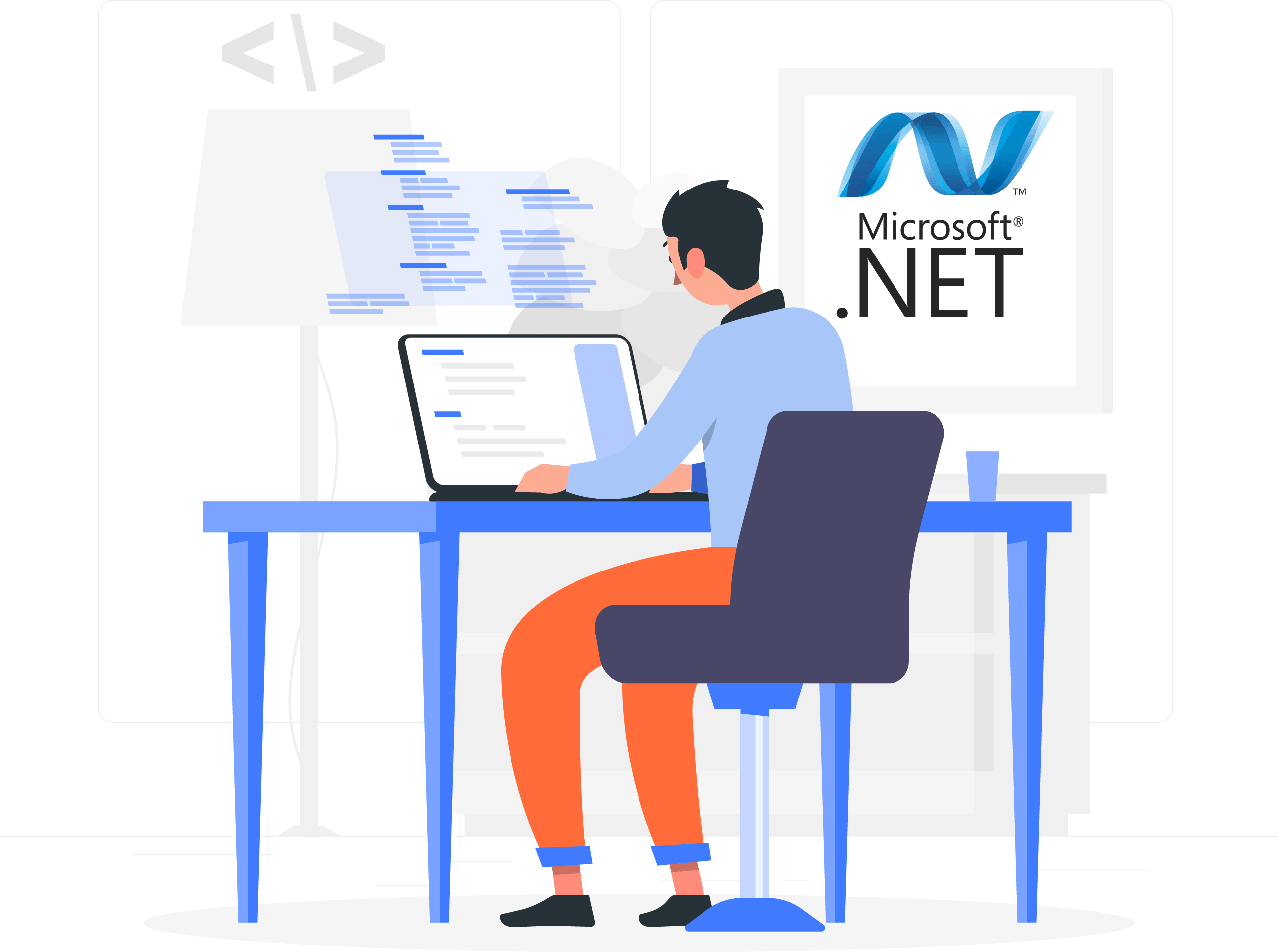 .net development service page image