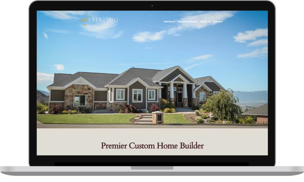 home builder website development