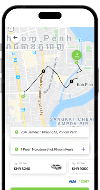 Taxi Booking App