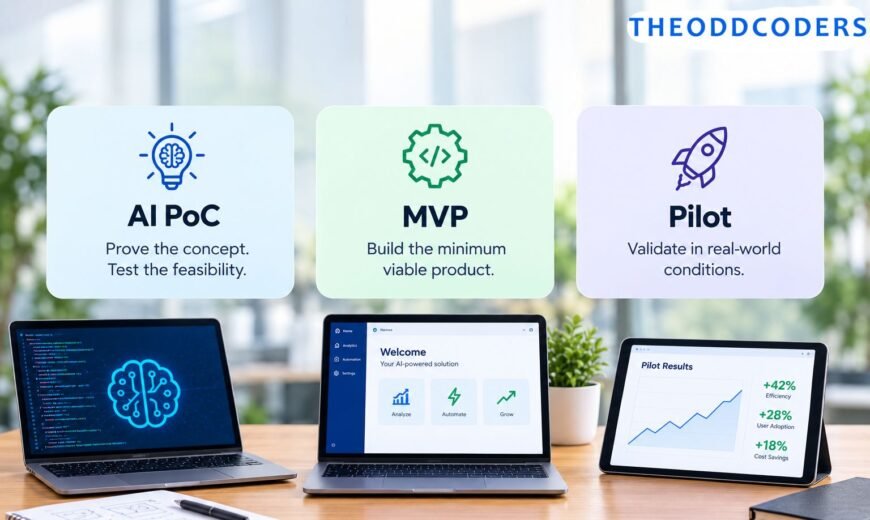 AI PoC vs MVP vs Pilot: What’s the Difference?