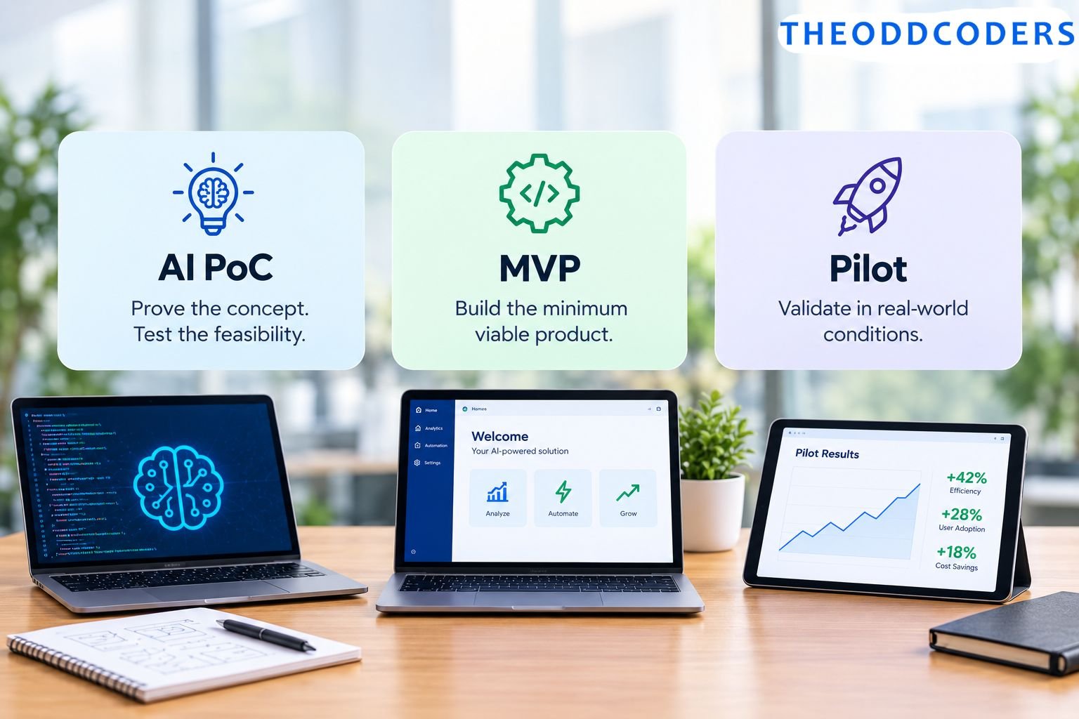 AI PoC vs MVP vs Pilot: What’s the Difference?