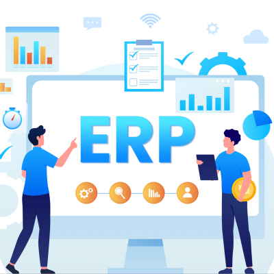ERP development company page banner