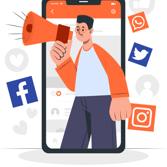 social media marketing service page image